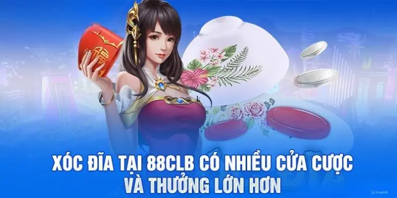 Xóc đĩa tại 88clb mang đến nhiều lựa chọn cược hấp dẫn